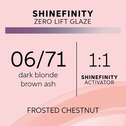Shinefinity Frosted Chestnut Shade Hair Color 60Ml - Image 3