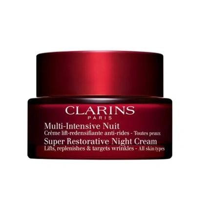 Clarins Super Restorative Night Cream 50Ml For Mature Skin - Image 4