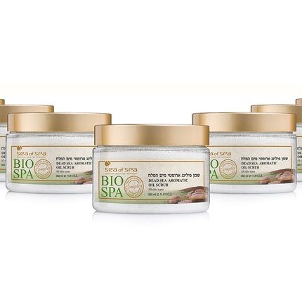 Dead Sea Spa Body Aromatherapy Oil Enriched Algae Scrub 350Ml/11.8 Fl Oz