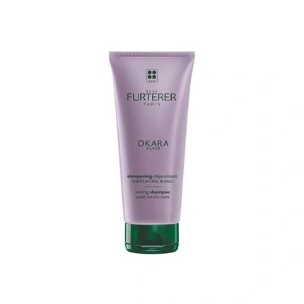 Ren Furterer Okara Silver Toning Shampoo 200Ml For Gray And White Hair