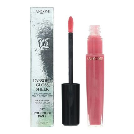 Lancome Labsolu Gloss Sheer No 317 Pourquoi Pas Lip Gloss 8Ml For Women