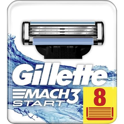 Gillette Men'S Mach3 Razor Blades 8 Refills