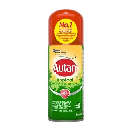 Autan Autan Tropical Repellent Dry Spray 100Ml