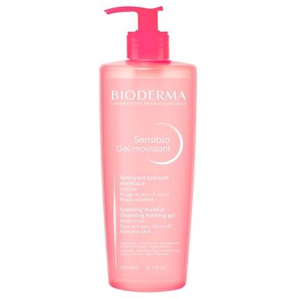 Bioderma Sensibio Cleansing Gel 500Ml Gentle Cleansing For Sensitive Skin - Image 3