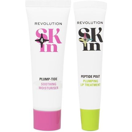 Revolution Skin Plump It Up Gift Set With Plumptide Moisturiser & Peptide