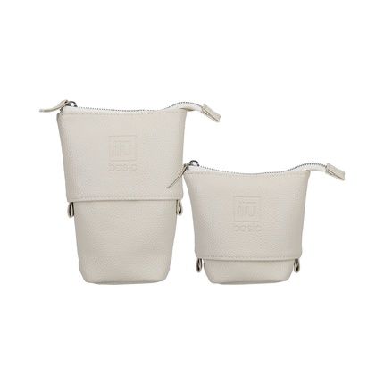 Ilu Basic Set 12 Makeup Brushes With Pink Bag - Image 3