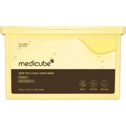 Medicube Deep Vita C Daily Quick Sheet Mask 30 Pieces