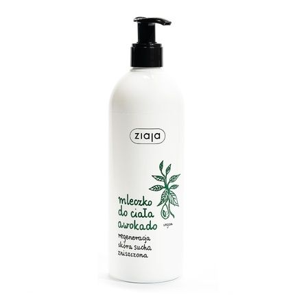 Ziaja Avocado Body Milk For Dry And Damaged Skin 400Ml