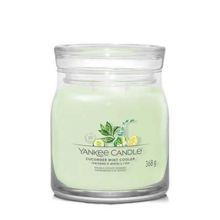 Yankee Candle Cucumber Mint Cooler Signature Candle 368 G