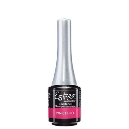 Estrosa Pink Fluo Semi-Permanent Gel Nail Polish 7Ml Art.7805 - Image 3