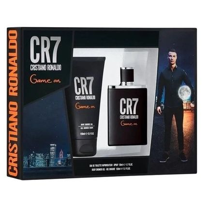 Cr7 Game On Gift Set Eau De Toilette Spray 30Ml + Shower Gel 150Ml