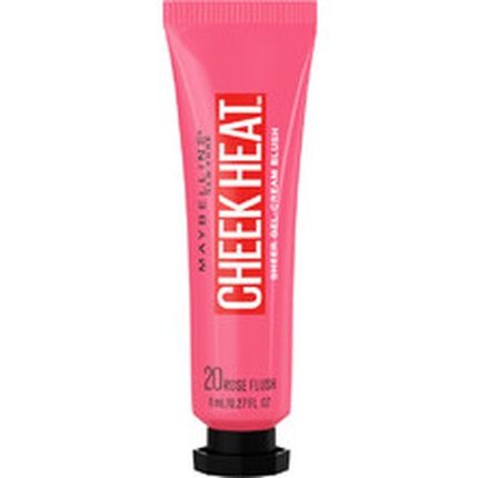 Maybelline Cheek Heat Sheer Gelcream Blush 25 Fuchsia Spark 8 Ml