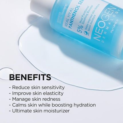 Dermalogy By Neogen Real Hyal Panthenol Serum For Face With Panthenol 31G/1.09Oz