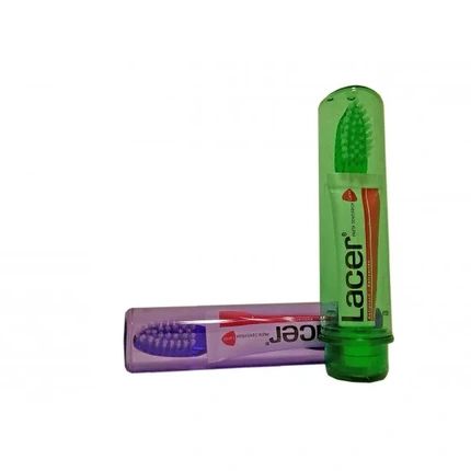 Lacer Toothbrush With Travel Toothpaste