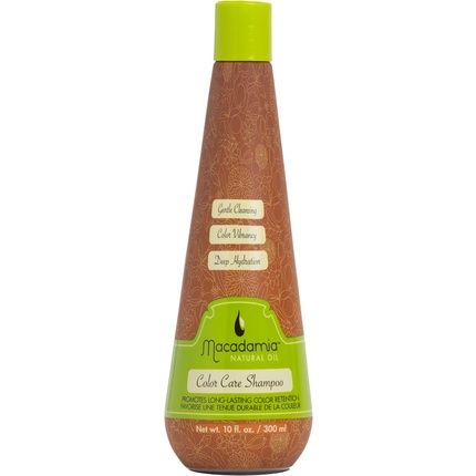 Macadamia Color Care Shampoo 300Ml With Hydrolyzed Quinoa, Macadamia Oil, Argan Oil For Color Retention, Shine, And Strength