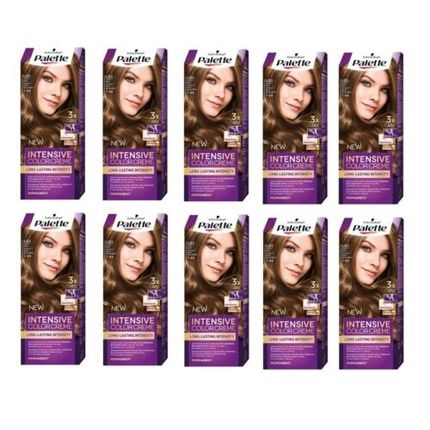 Palette Intensive Color Cream Lg5 Glossy Nougat Permanent Hair 10 Pack - Image 3
