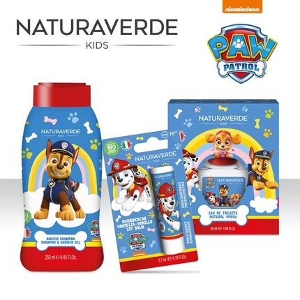 Naturaverde Kids Paw Patrol Vanilla Lip Balm With Cocoa Butter For Children With Organic Shea Butter With Uva-Uvb Filters Spf 15 5.7Ml Lipstick - Image 3