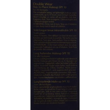 Lau Double Wear Stay-In-Place Makeup 3W2 Cashew - Image 3