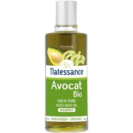 Natessance Organic Avocado Oil 100% Pure 100Ml