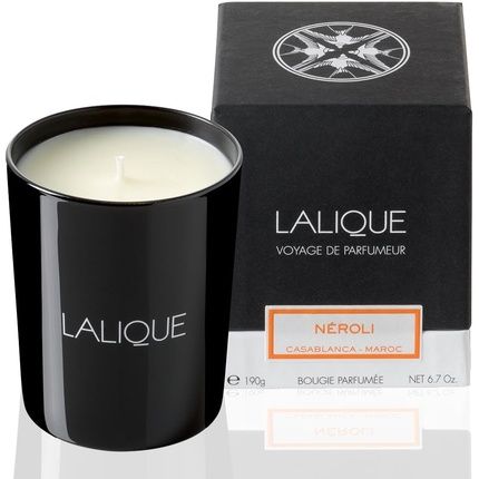 Lalique Voyage De Perfumeur Scented Candle 190G Neroli Casablanca Morocco