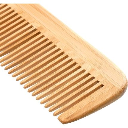 Olivia Garden Bamboo Touch Comb Eco-Conscious Bamboo Hair Comb Full Length For Thick Hair