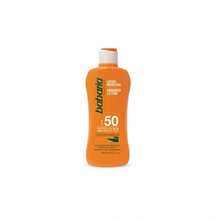 Babaria Sunscreen Lotion With Aloe Vera Spf 50 200Ml