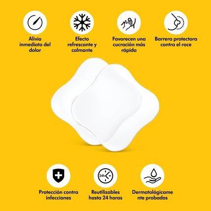 Medela Hydrogel Patches For Pain Relief And Cooling Sore Nipples - Image 3
