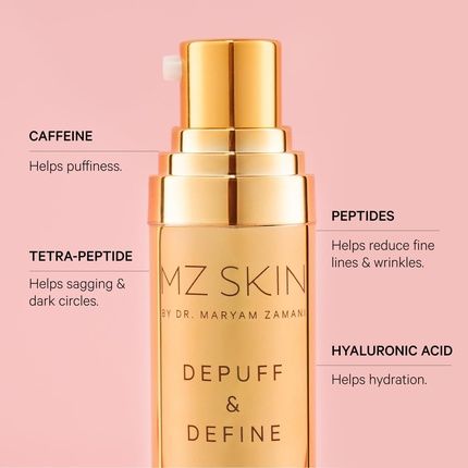 Mz Skin Depuff & Define Contouring Eye Rescue Anti-Ageing Serum Vegan