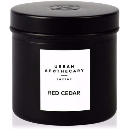 Urban Apothecary Luxury Travel Scented Candle Red Cedar 175G 6.2 Oz / 35+ Hours