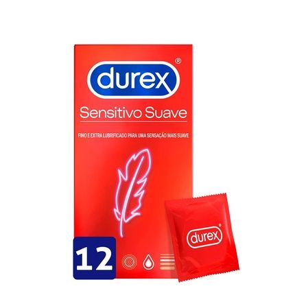 Durex Sensitive Soft 12 Units Soft And Sensitive Condoms
