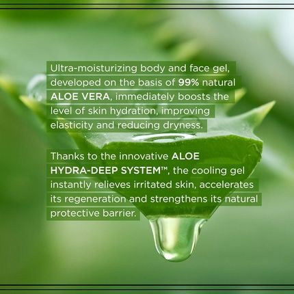 Eveline Cosmetics Natural Aloe Vera Multifunctional Gel For Face - Image 3