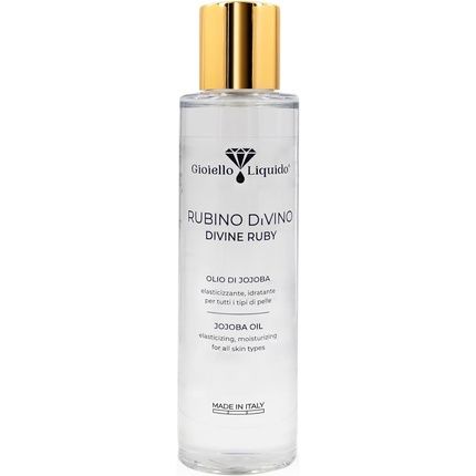 Quick-Absorbing Jojoba Oil Cold-Pressed Rich In Vitamins E And F For Soft Skin And Hair Healthy Nails Natural Cosmetic Liquid Jewel 150Ml