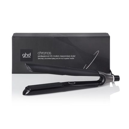 Ghd Chronos Black - Our Most Advanced Hair Straightener Hd Motion-Responsive 2X More Responsive Optimal Styling Temperature 185Oc