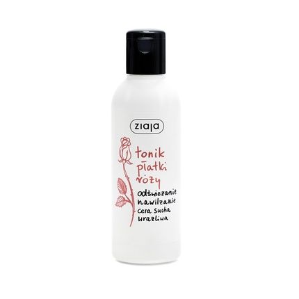 Ziaja Rose Petals Cleansing Toner For Face 200Ml