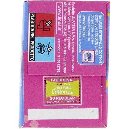 Lines 100% Cotton Panty Liners - Pack Of 24