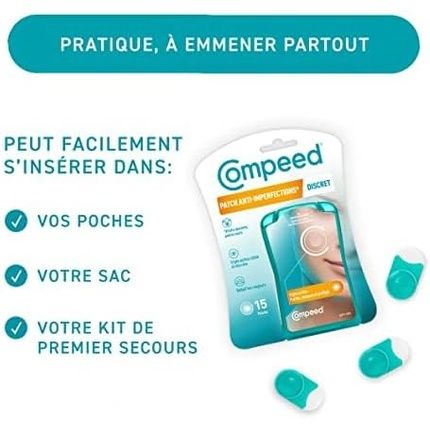 Compeed Anti-Blemish Hydrocolloid Patches - Discreet And Ideal For Blemishes - Image 3