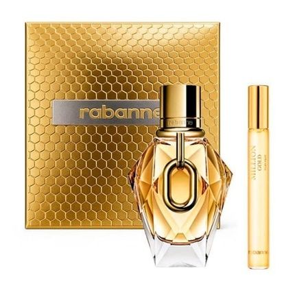 Paco Rabanne Million Gold For Her Set Eau De Parfum 90Ml Eau De Parfum 20Ml