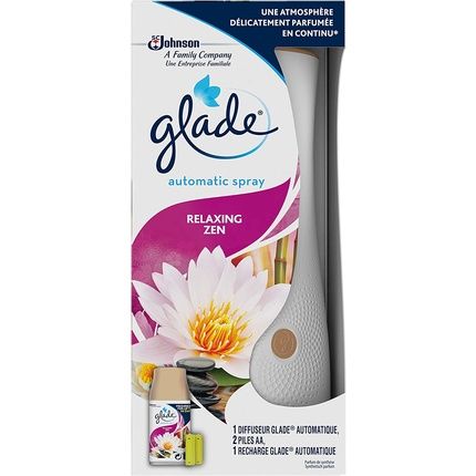 Glade Air Freshener Starter Kit Relaxing Zen, 269Ml Diffuser And Refill
