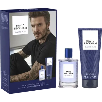 David Beckham Beckham Xmas Classic Blue Eau De Toilette 50Ml Shower Gel 200Ml