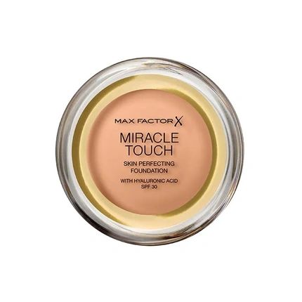 Max Factor Miracle Touch Skin Perfecting Foundation 115 Grams Shade 60 Sand Spf 30