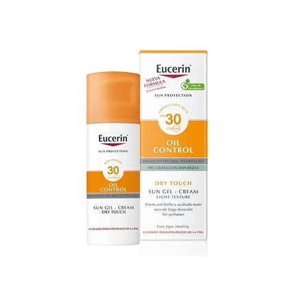 Eucerin Sun Gel Cream Oil Control Dry Touch Spf 30 50Ml Sunscreen