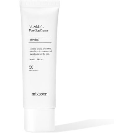 Mixsoon Shield Fit Pure Sun Cream Spf 50 Pa Korean Mineral Sunscreen