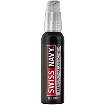 Swiss Navy Silicone Anal Based Lubricant 4Oz 118Ml