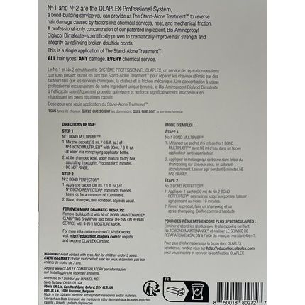 Olaplex Stand Alone Professional Hair Treatment No.1 0.5Oz And No.2 1Oz - Image 3