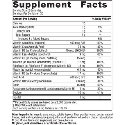 Nordic Naturals Men'S Multivitamin Gummies Mixed Berry 60 Gummies - Support For Healthy Bones Blood Vessels Energy & Immunity Non-Gmo Vegetarian 30 Servings Men 60 Count