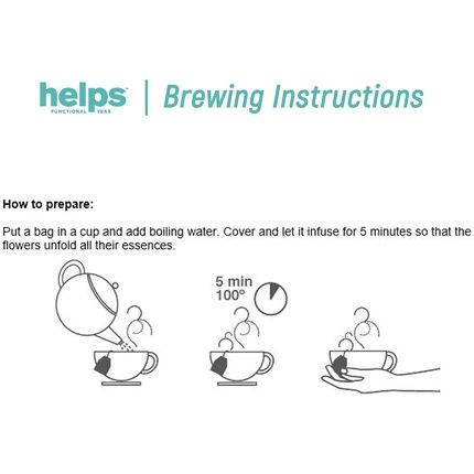 Helps Infusions Olive Orange Blossom Linden And Horsetail Infusion - Image 3