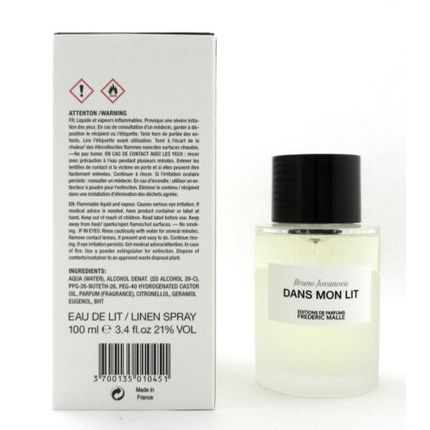 Bruno Jovanovic Dans Mon Lit Edition Frederic Malle 100Ml
