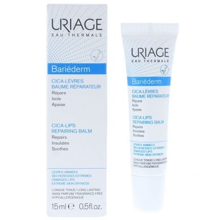 Uriage Bariderm Cica Lips Repairing Balm 15Ml Lip Care