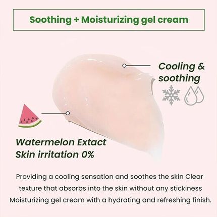 Heimish Watermelon Moisture Soothing Gel Cream 110Ml - Image 3