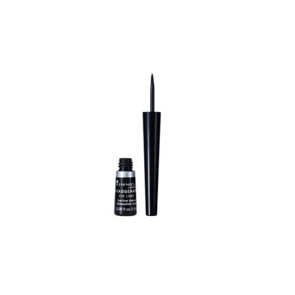Rimmel London Exaggerate Liquid Eyeliner 001 Black